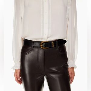Aritzia Wilfred Accent Leather Belt